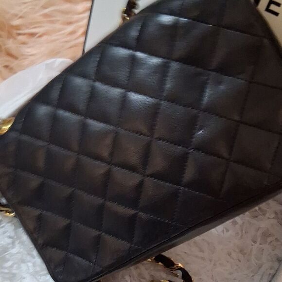 Authentic Chanel Mini Black Quilted Crossbody Bag - Picture 12 of 17